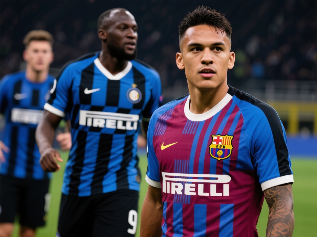 国际米兰盯上巴萨球星,足球界暗潮涌动 从历史上看,国际米兰在转会市场上的敏锐触