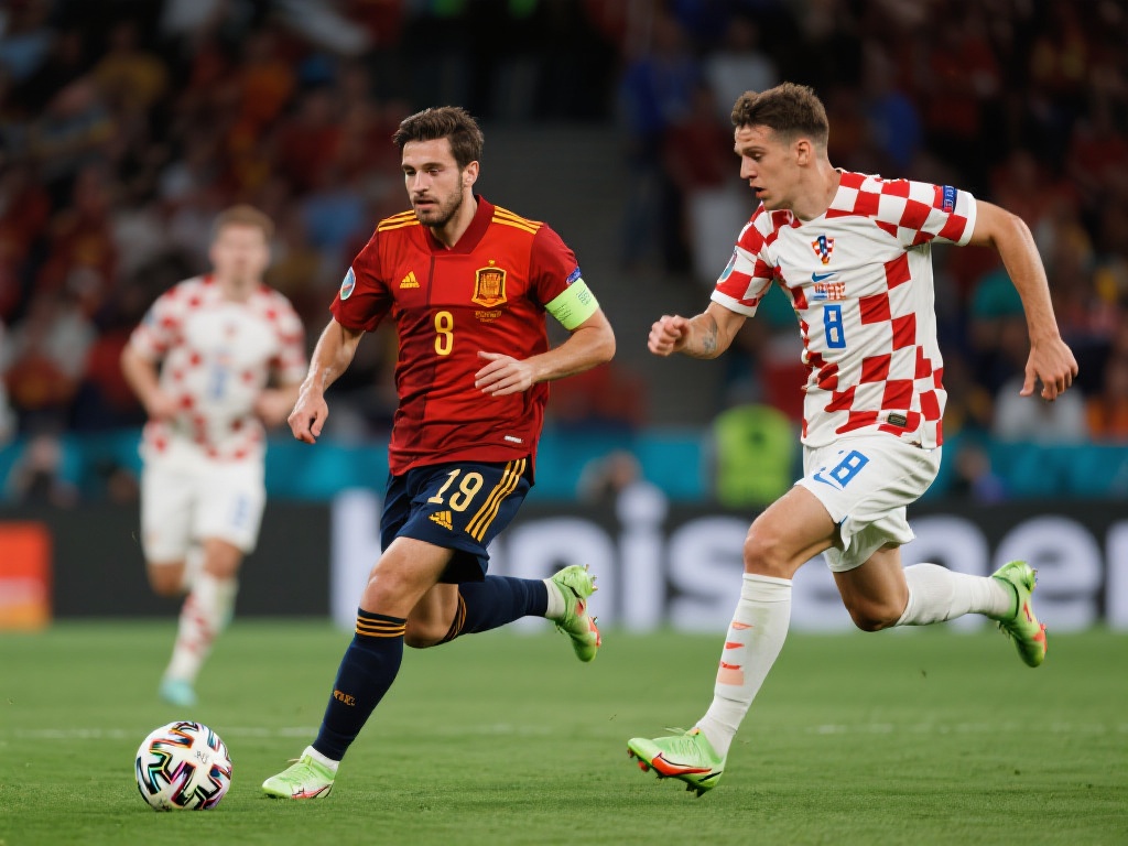欧洲杯6月16日赛程:西班牙大战克罗地亚 在即将到来的这场比赛中,战术的较量无疑是