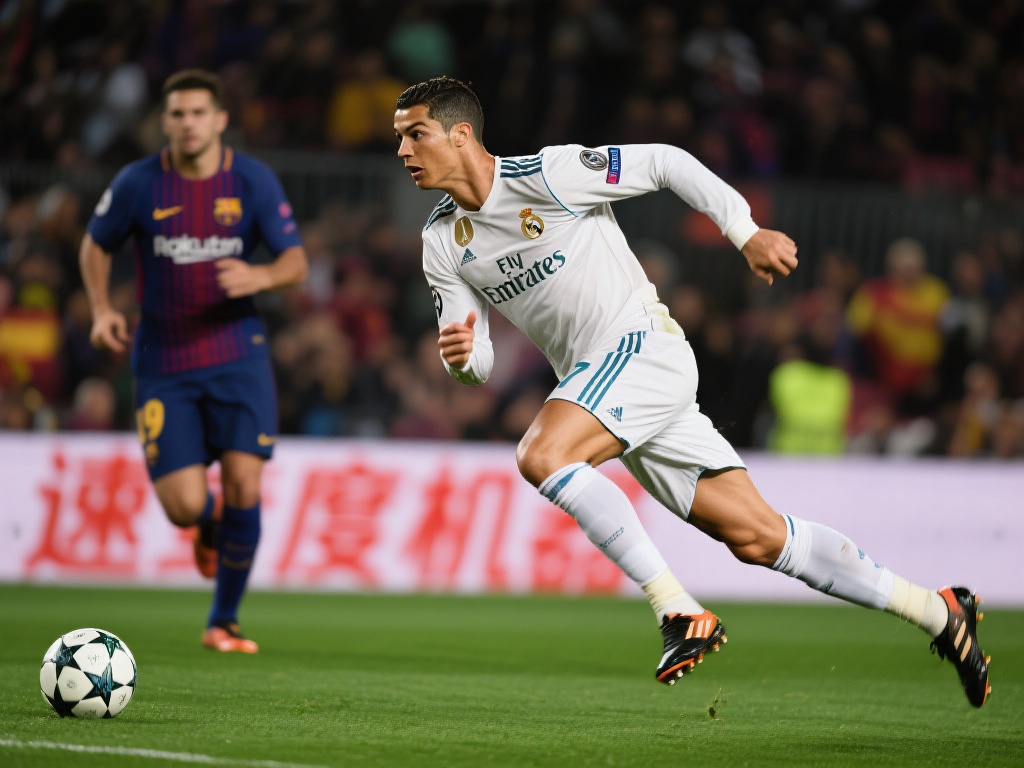 姆巴佩巅峰速度略胜C罗 轮到比赛场景时,C罗的速度优势尤其在充分