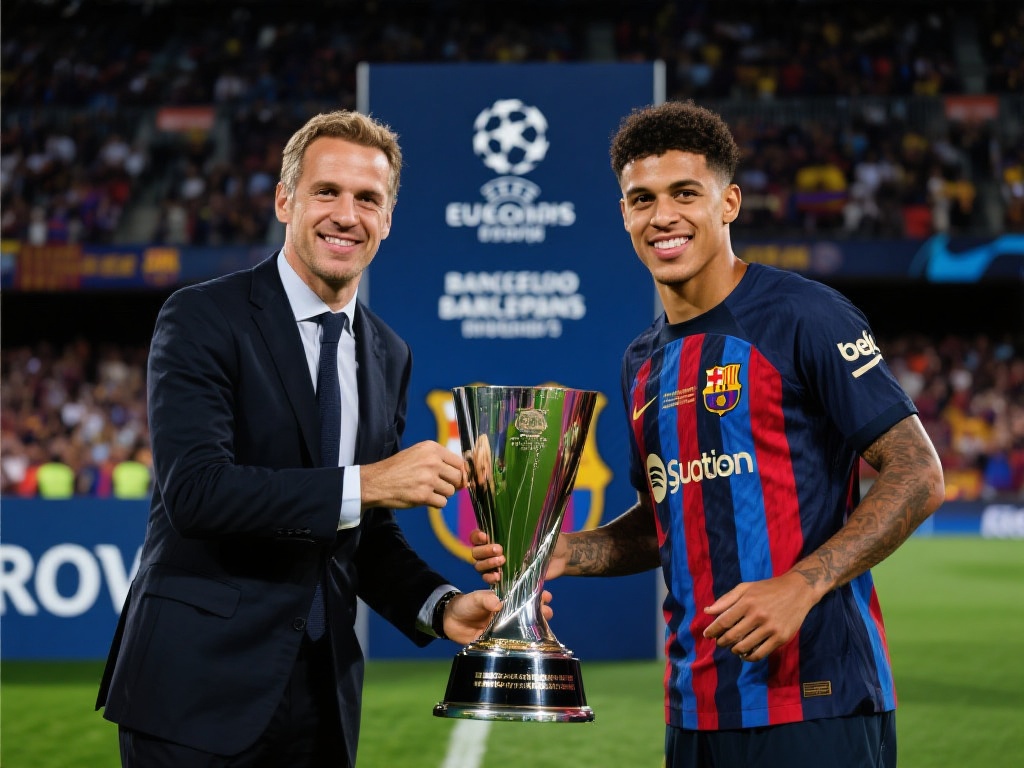 巴塞罗那新援加盟,剑指欧冠荣耀 前言:
随着西甲豪门巴塞罗那宣布新的球